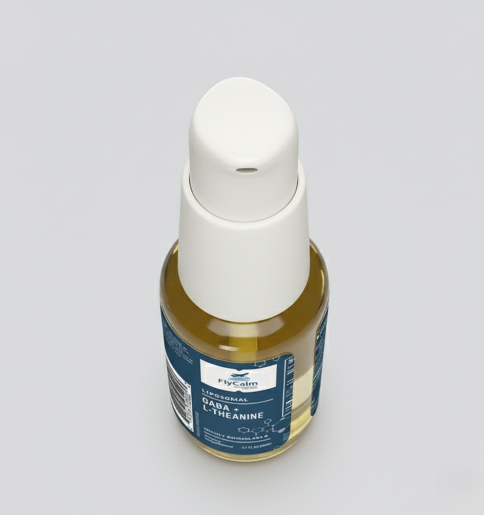 FlyCalm: Liposomal GABA & L-Theanine